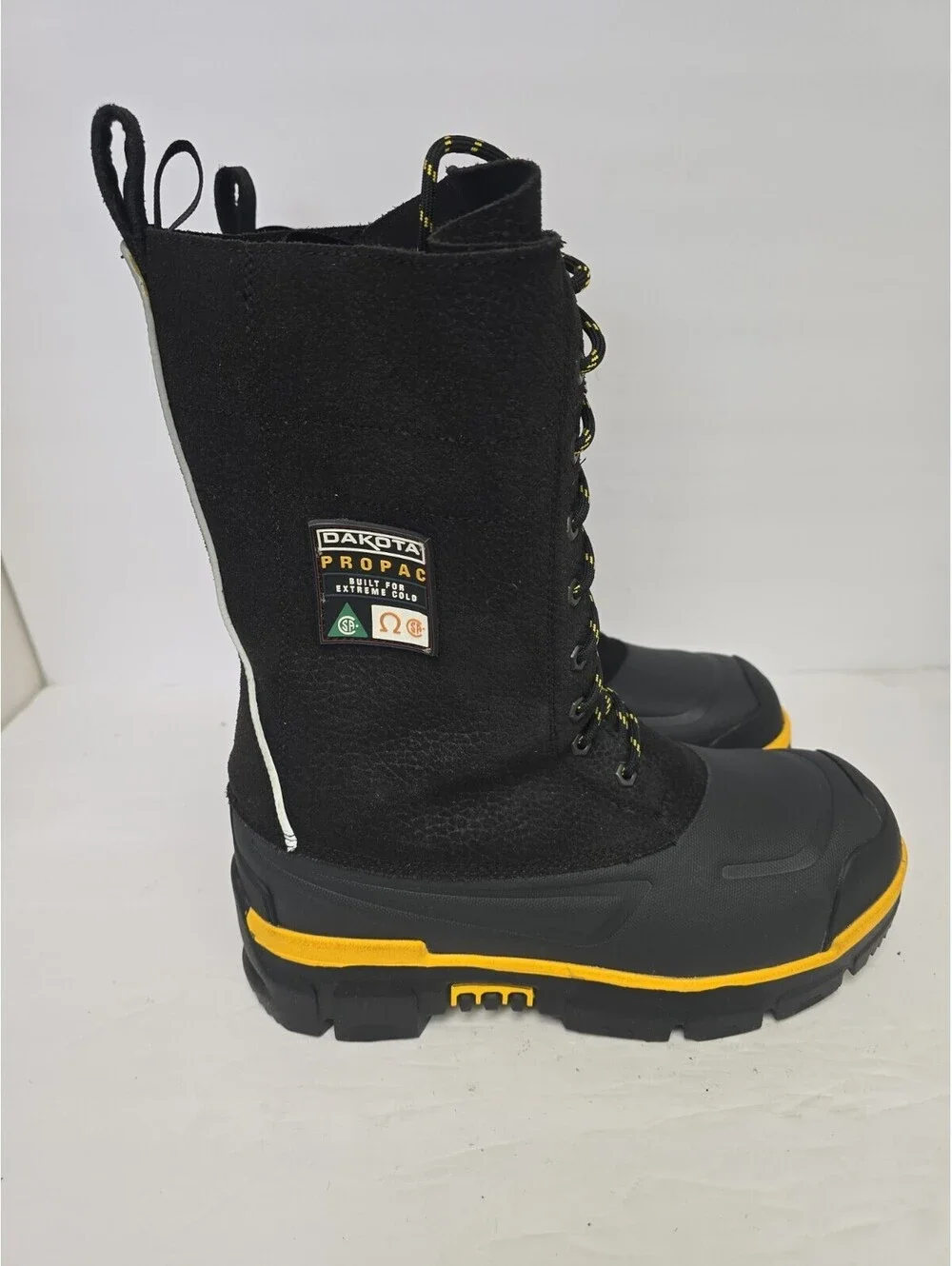 Dakota Men's 8527 Steel Toe Steel Plate ICEFX® Leather Winter Boots Size 8M